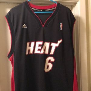 Lebron James Miami Heat Jersey L